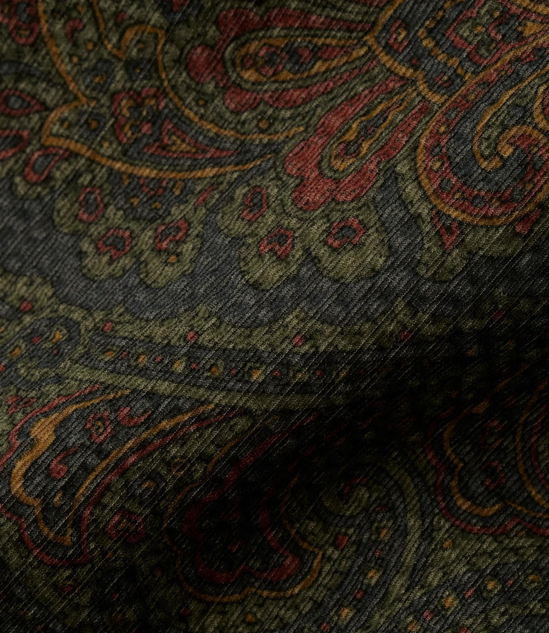 Derbin Shirt - Moss paisley