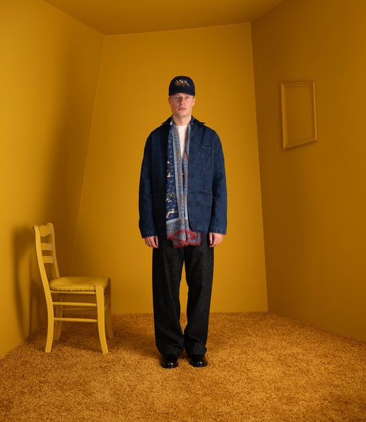 Lined Denim Chore - Indigo