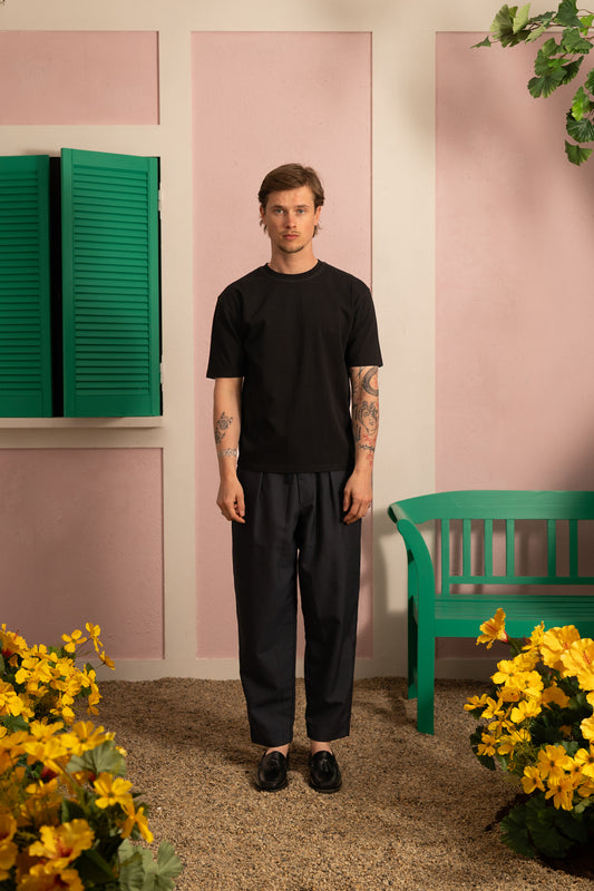 Short sleeve hiking t-shirt - Black