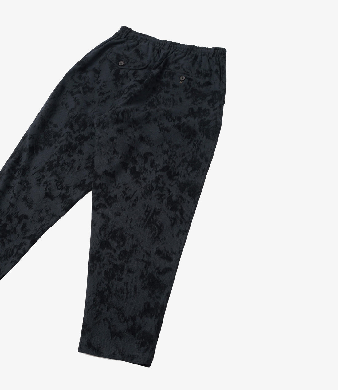 Pleated track pant be bop - Black
