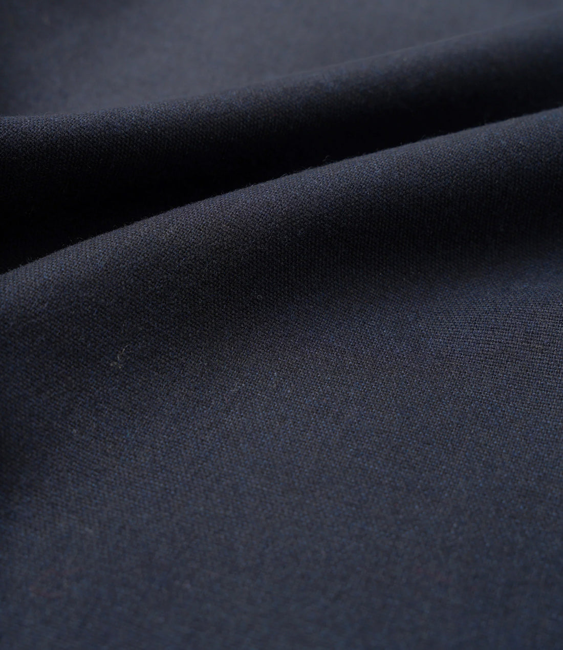 Pleated track pant recycled tweed - Navy