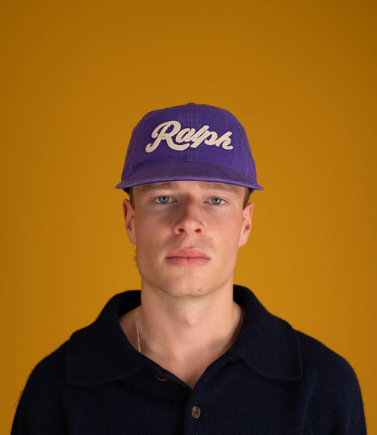 Woven cap Ralph - Purple
