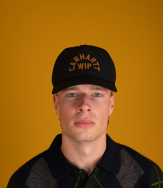 Arch script cap - Black