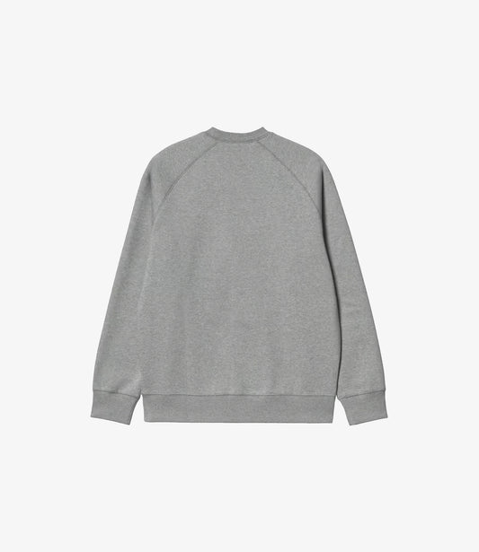 Chase Sweat - Gris chiné/Or