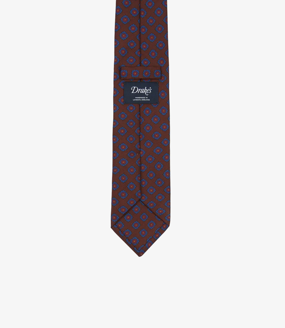 Square Flower Medallion - Brown