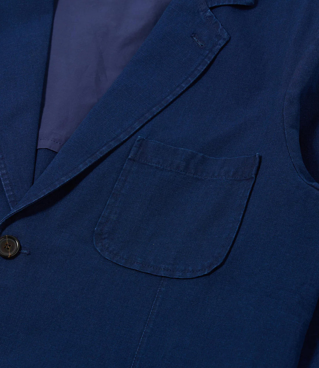 Zweiknopfjacke Kimstop – Indigo