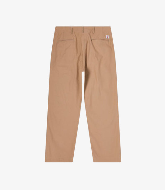 Wide Trousers Compact - Beige
