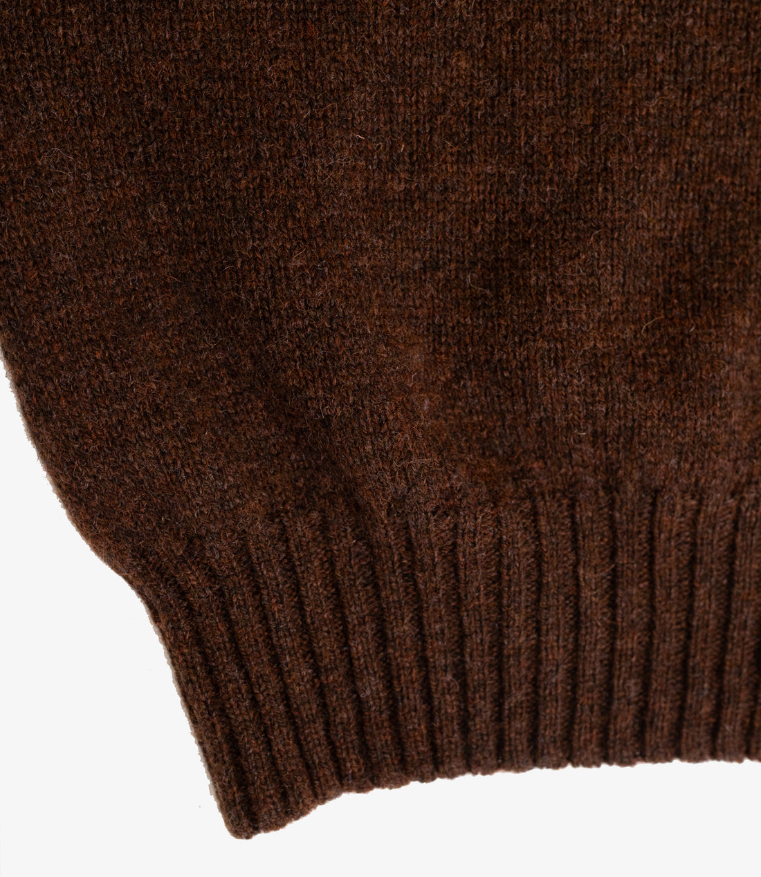 3 button polo knit - Brown