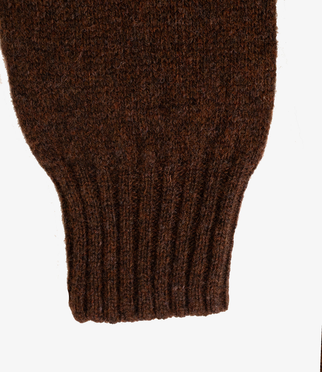 3 button polo knit - Brown