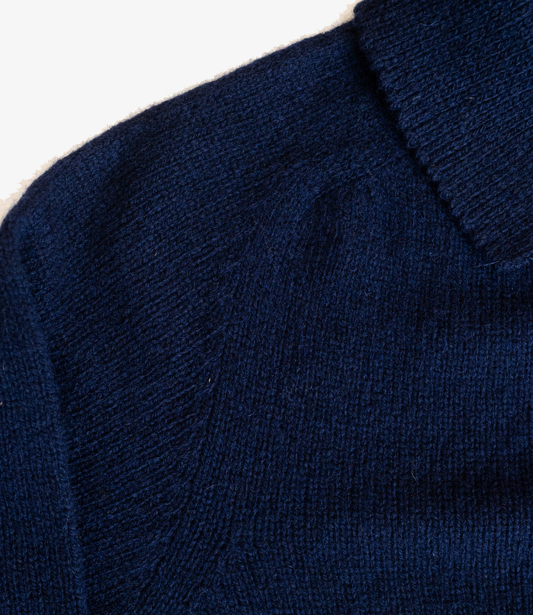 3 button polo knit - Navy