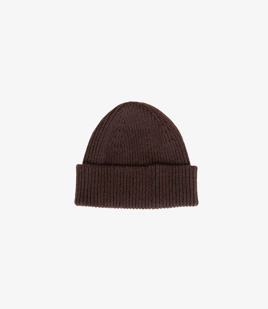 Atelier Beanie 100% merino - Brown