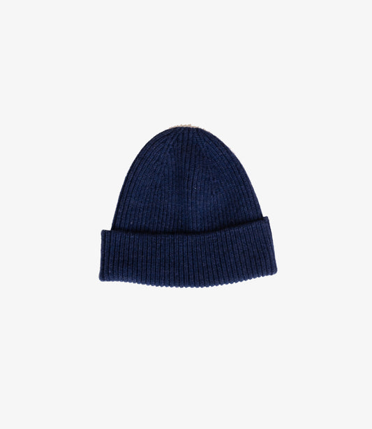 Atelier Beanie 100% merino - Navy