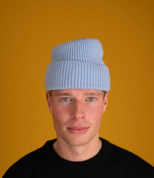 Atelier Beanie 100% merino - Sky