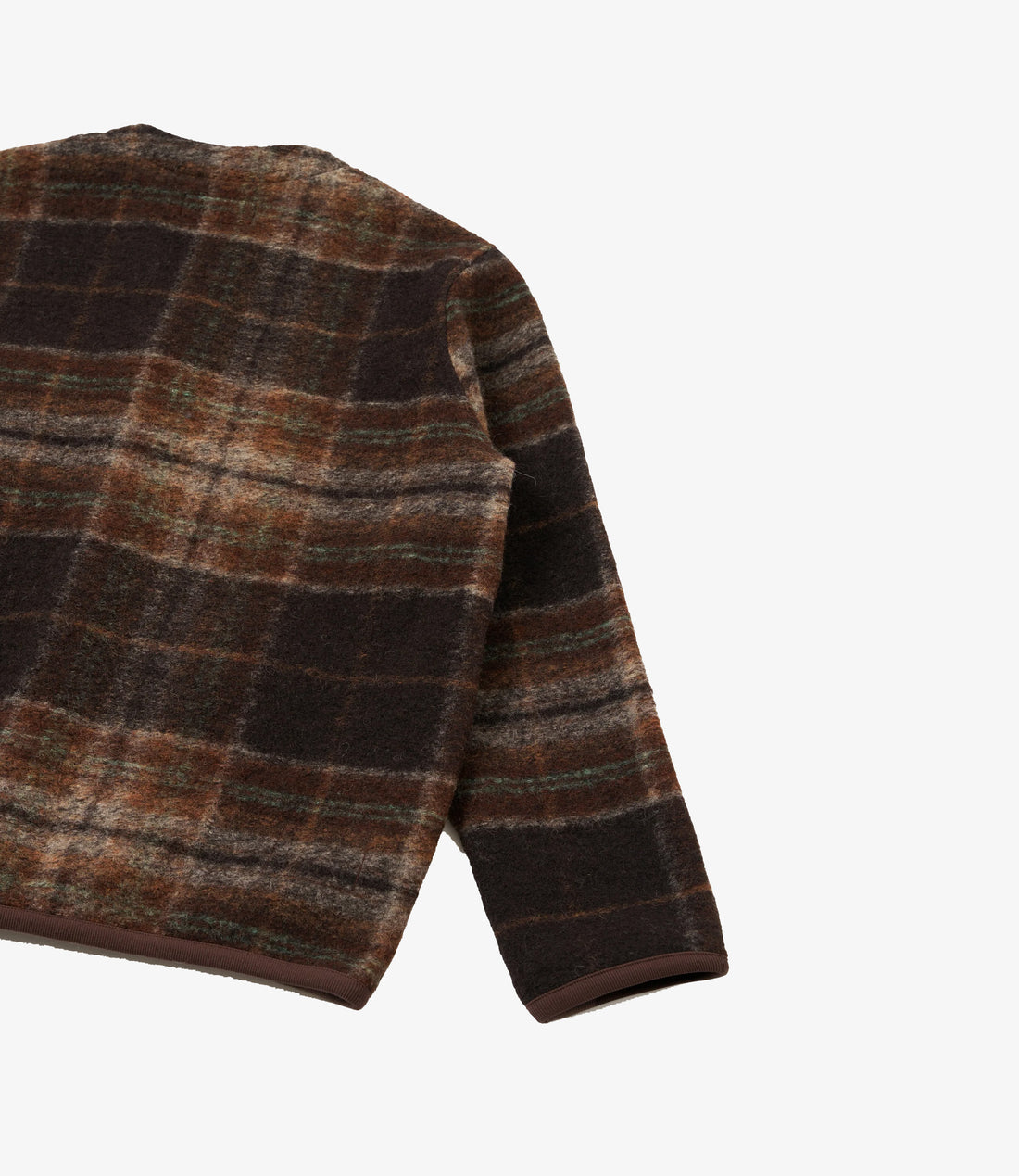 Cardigan pino fleece - Brown