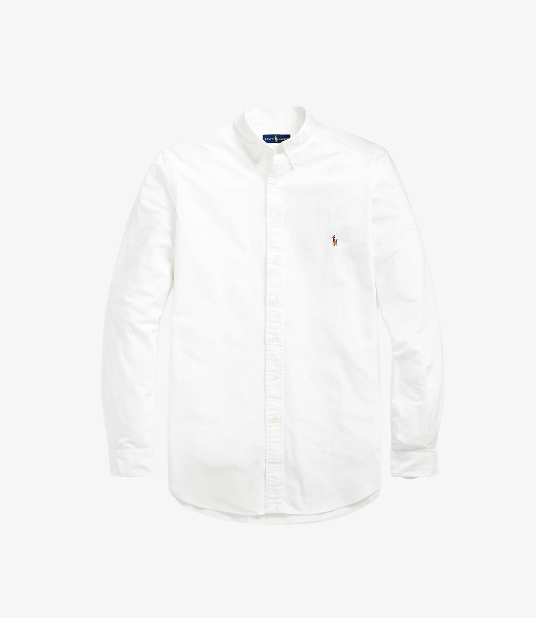 Classic oxford shirt custom fit - White