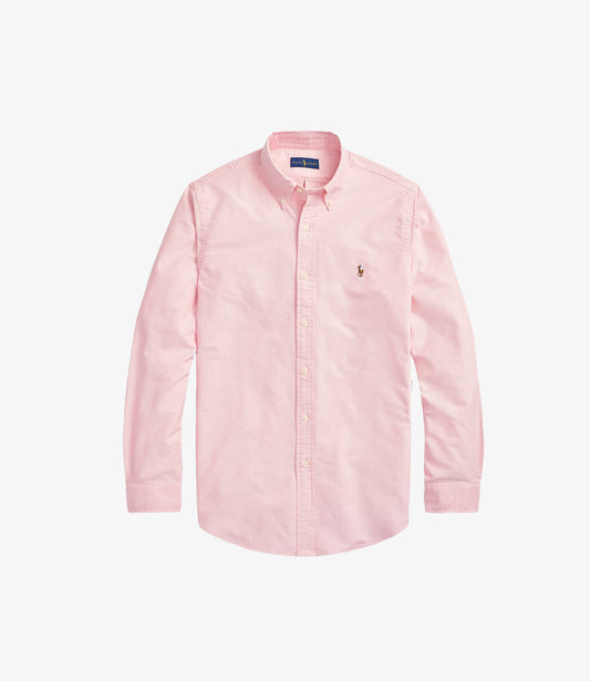 Classic oxford shirt custom fit - Pink