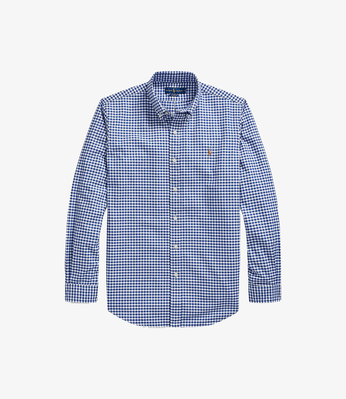 Classic sport shirt custom fit - Blue/white gingham