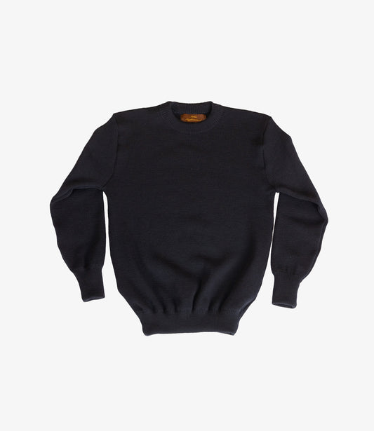 Crewneck fisherman sweat - Navy