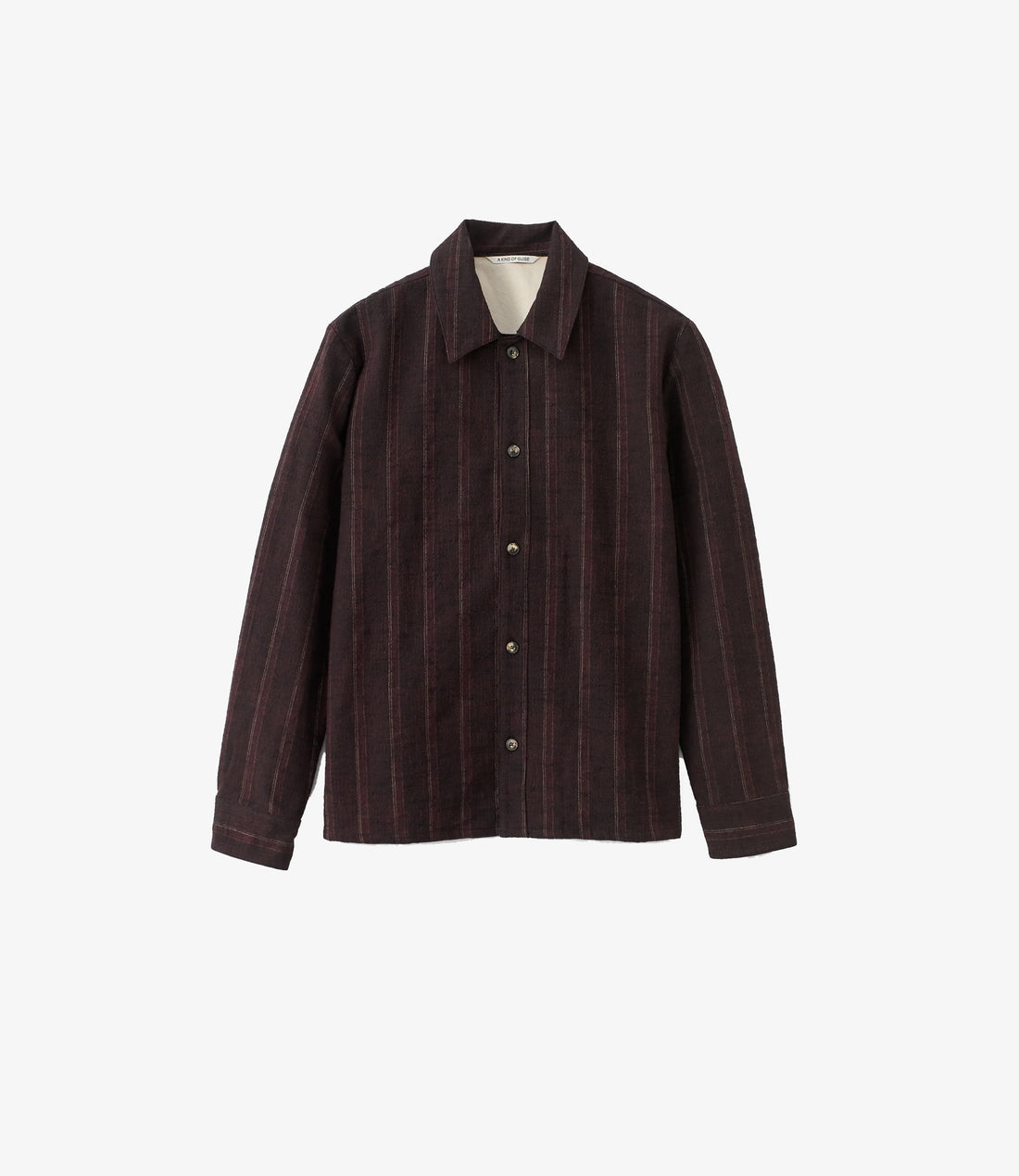 Cullu Overshirt - Black wine line