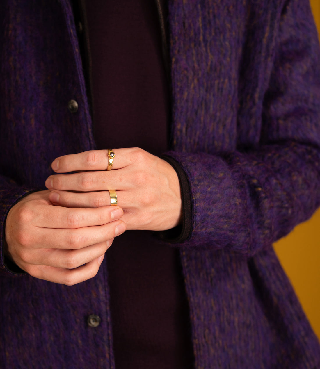 Cullu Overshirt - Fuzzy violet