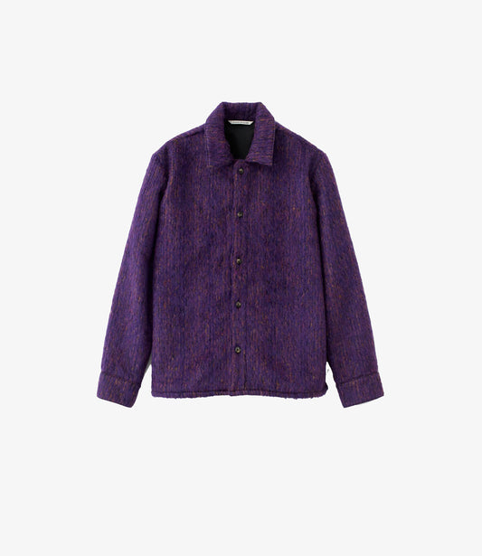 Cullu Overshirt - Fuzzy violet