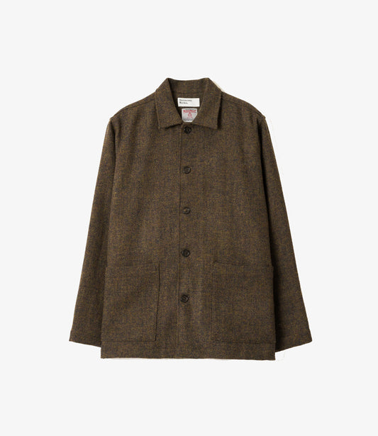 Easy jacket Harris tweed - Brown