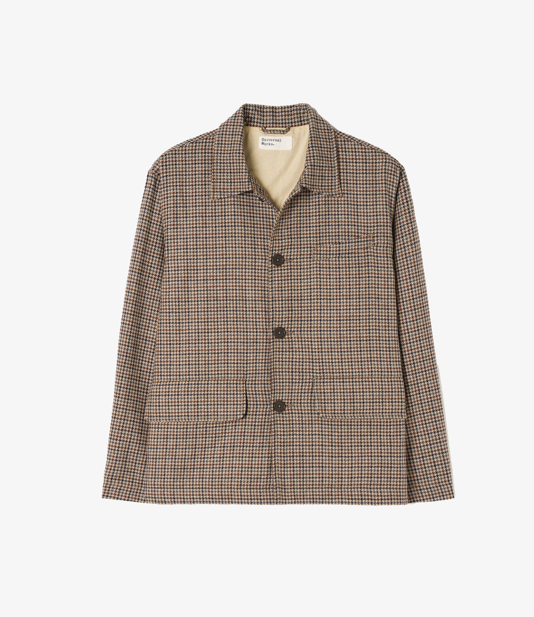 Franck jacket  lester dogtooth - Taupe