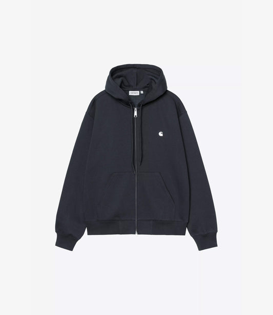 Hooded Mack Jacket - Dark navy wax