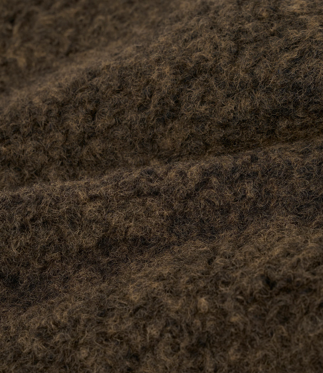 Lancaster bouclet fleece - Brown