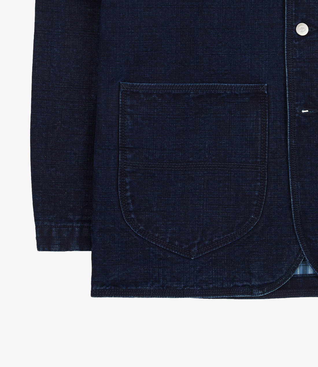 Lined Denim Chore - Indigo