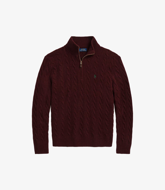 Longsleeve Pullover - Aged wine heather