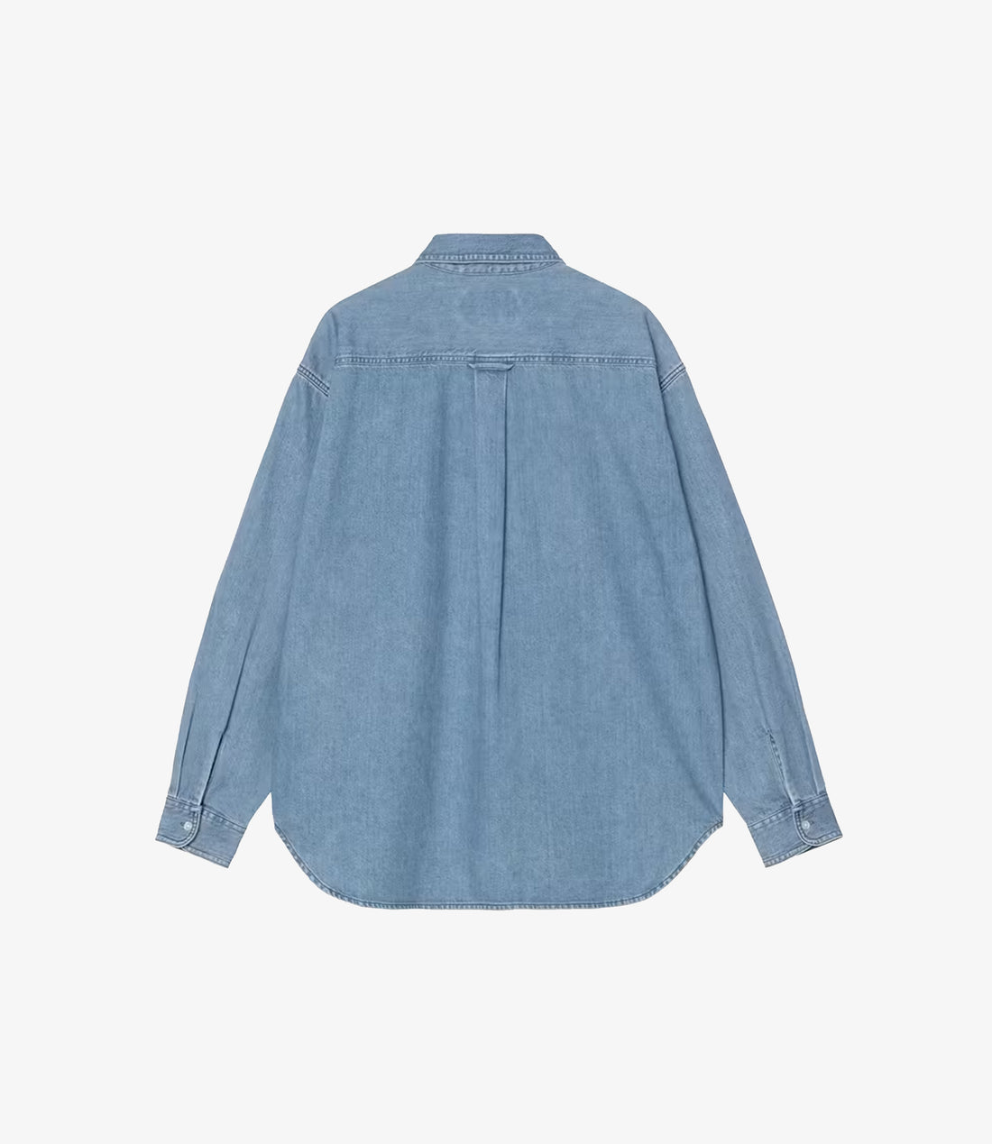 L/S Lucas Shirt - Blue stone washed