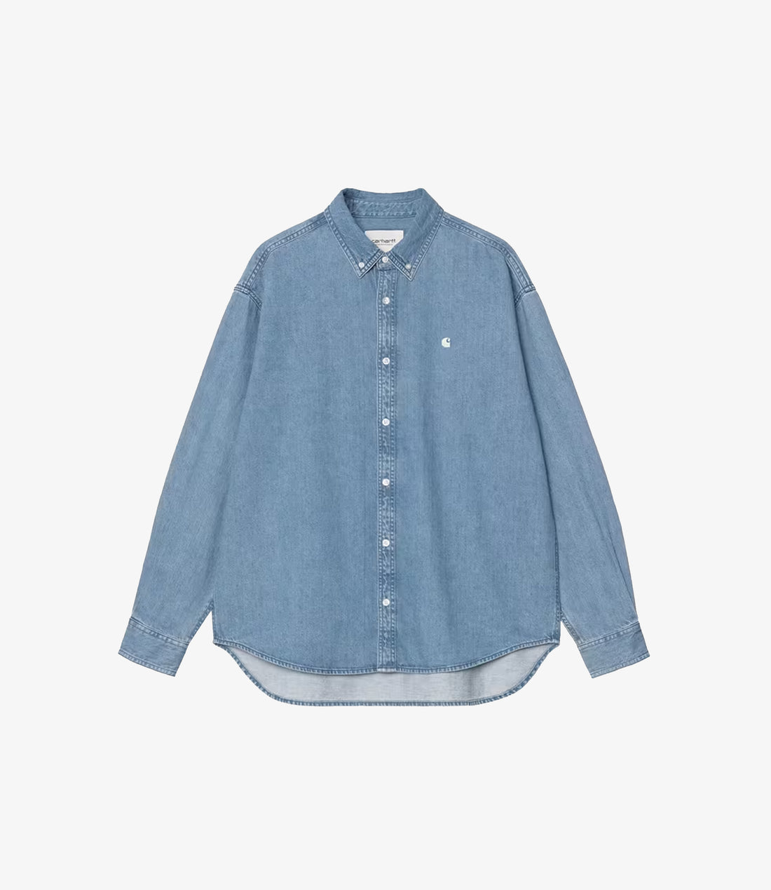 L/S Lucas Shirt - Blue stone washed