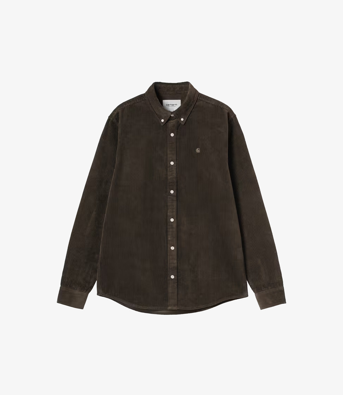 L/S Madison Cord Shirt - Tobacco