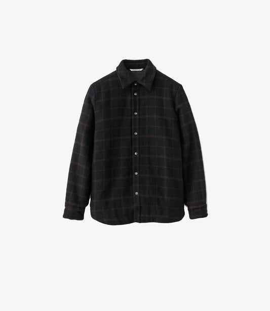 Marani Overshirt - black check
