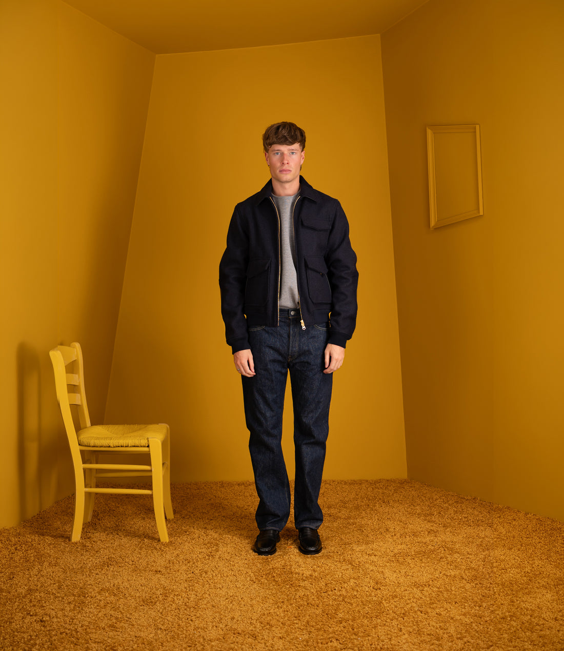 Melton bomber - Navy