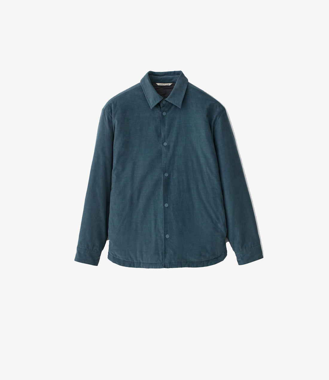 Olkay Quilted Overshirt - sea corduroy