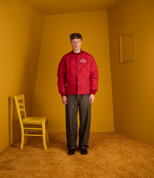 Polo sportsman down jacket - Tomato red