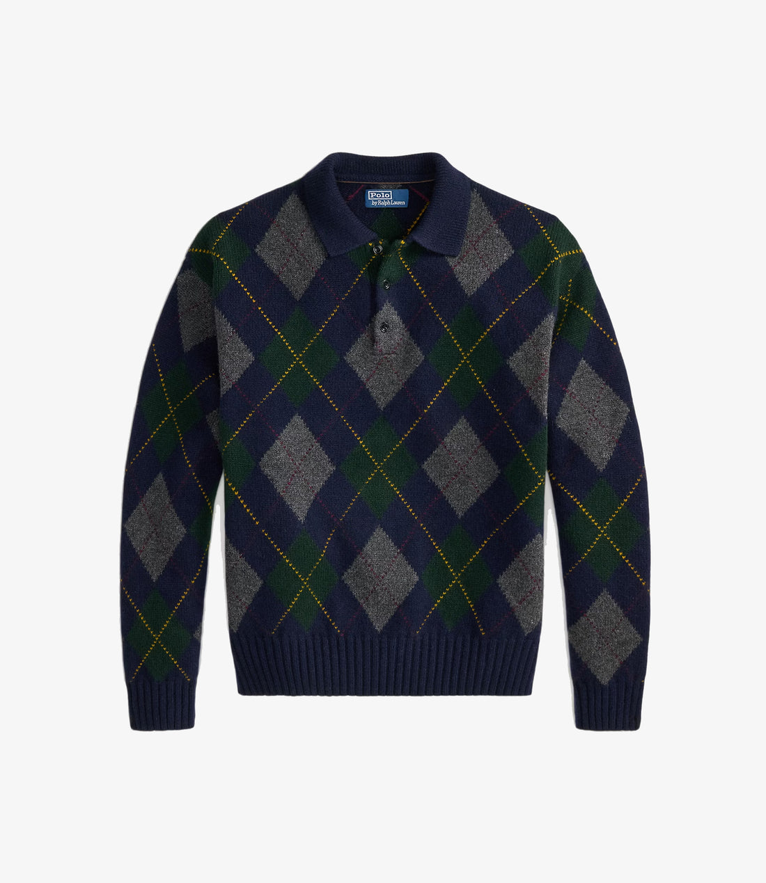 Polo Sweater pullover Arglyce - Navy Multi Black W