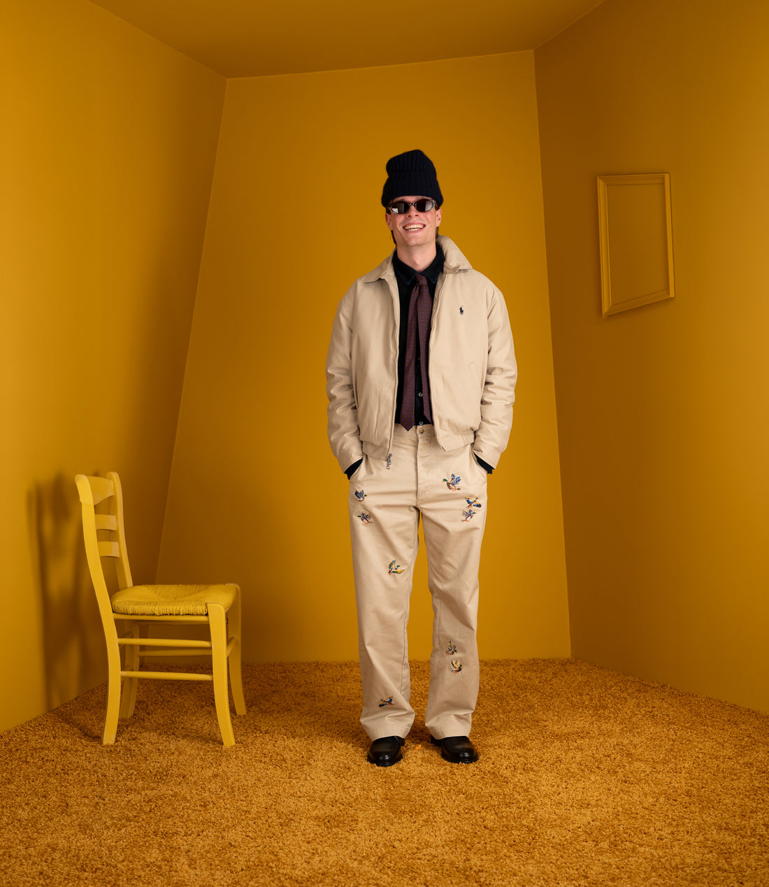 Polo Windbreaker jacket - Khaki uniform