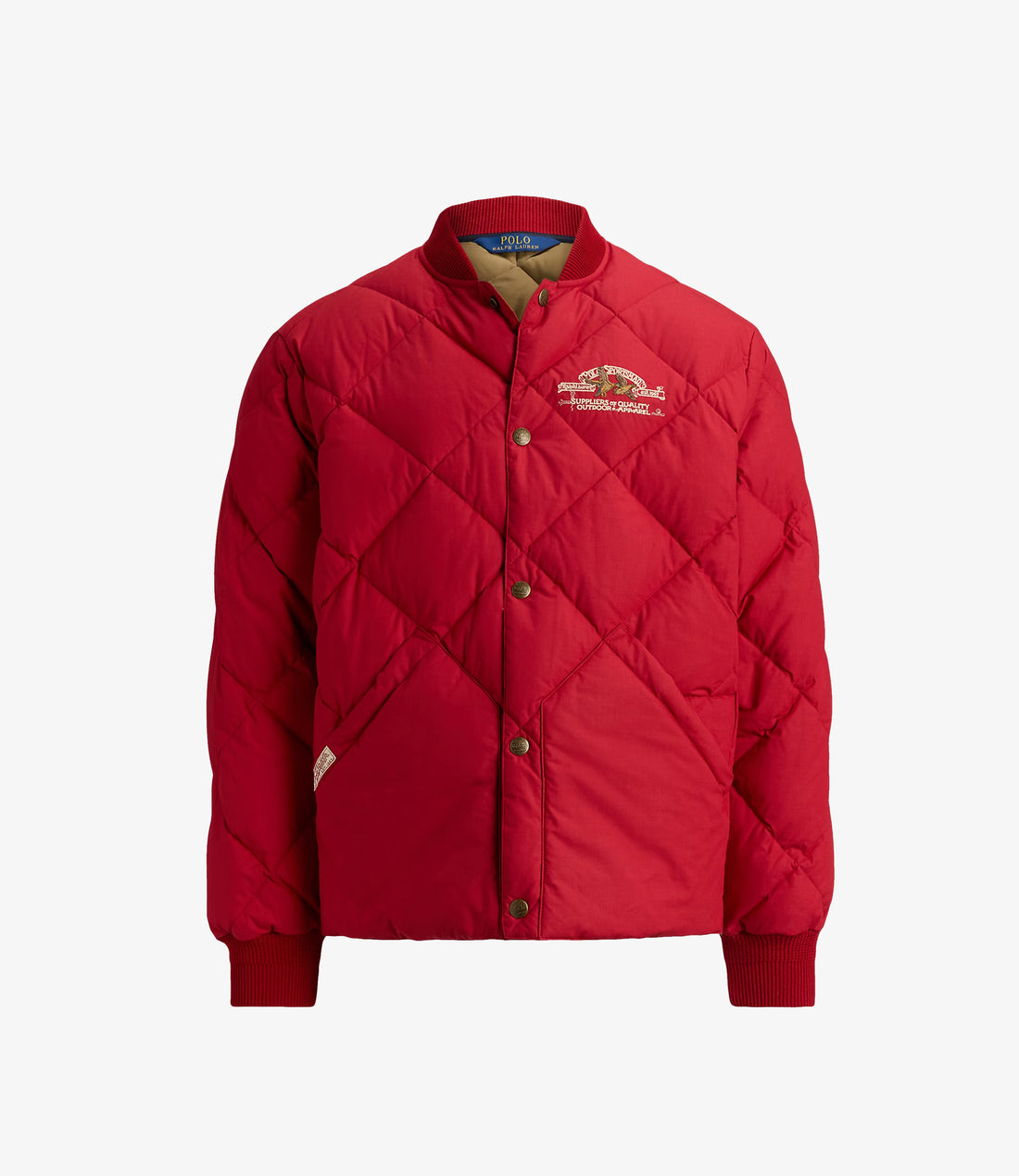 Polo sportsman down jacket - Tomato red