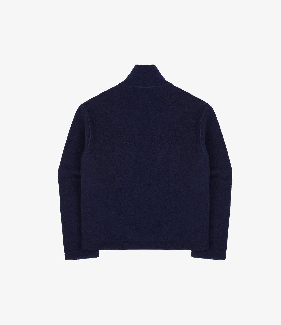Quarter Zip Fleece - Navy & Green