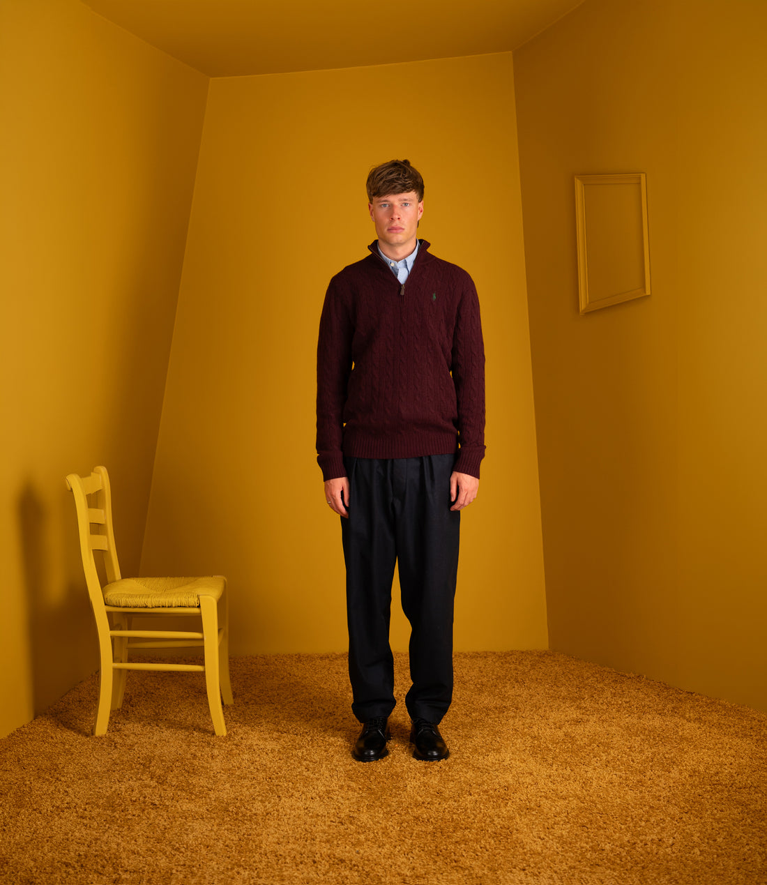 Longsleeve Pullover - Aged wine heather