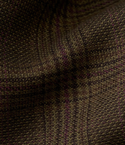 Samurai Trousers - syrah check