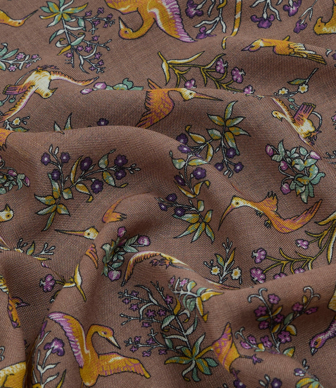 Unicorn Tapestry Bandana - Brown blue