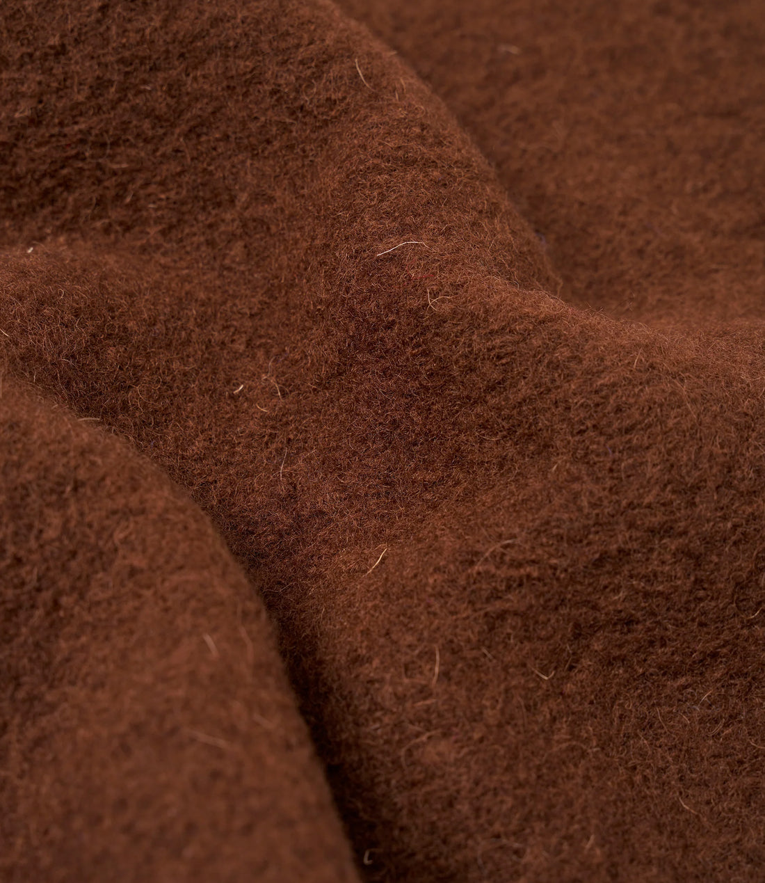 Wool fleece cardigan - Cocao