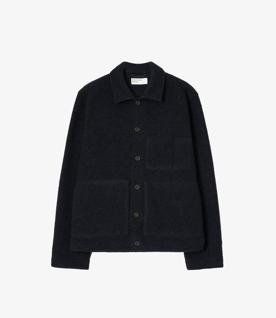 Wool fleece uniform jacket - Navy