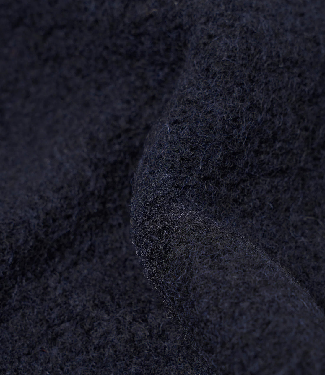 Wool fleece uniform jacket - Navy
