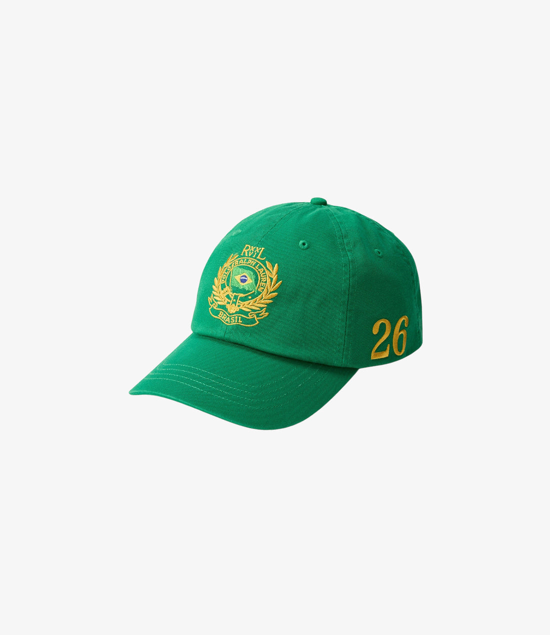 Woven cap Brasil - Green