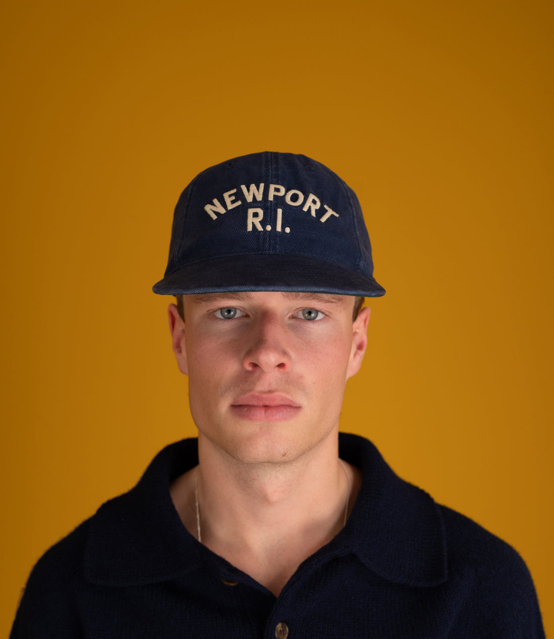 Woven cap Newport - Navy